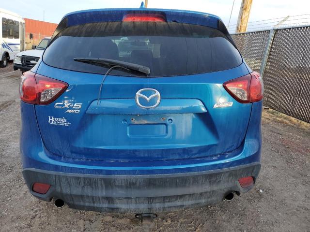 JM3KE4CE0D0138000 - 2013 MAZDA CX-5 TOURING BLUE photo 6