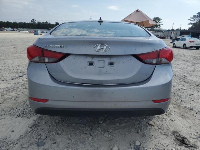 5NPDH4AE3GH768449 - 2016 HYUNDAI ELANTRA SE SILVER photo 6