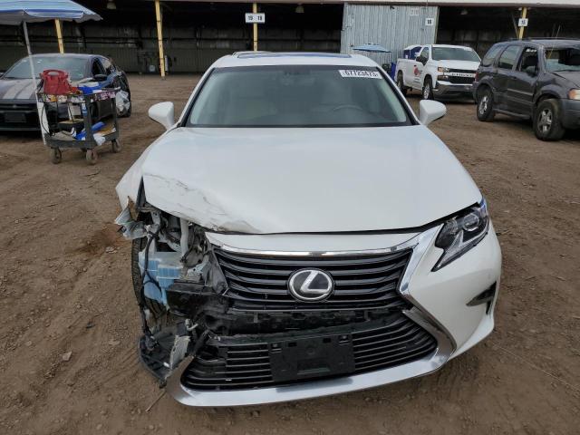 JTHBK1GG3G2238711 - 2016 LEXUS ES 350 WHITE photo 5