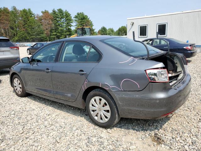 3VW2K7AJ2BM365487 - 2011 VOLKSWAGEN JETTA BASE GRAY photo 2