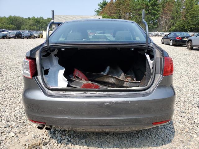 3VW2K7AJ2BM365487 - 2011 VOLKSWAGEN JETTA BASE GRAY photo 6