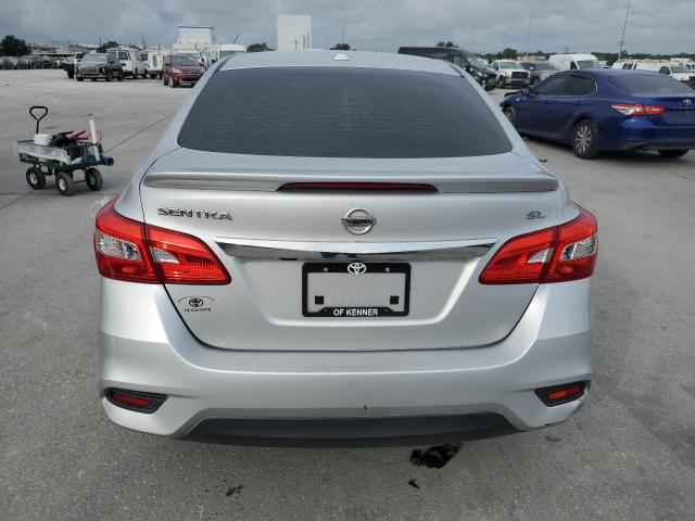 3N1AB7AP2KY225714 - 2019 NISSAN SENTRA S SILVER photo 6