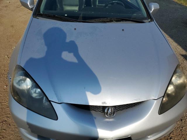 JH4DC54855S004612 - 2005 ACURA RSX SILVER photo 11