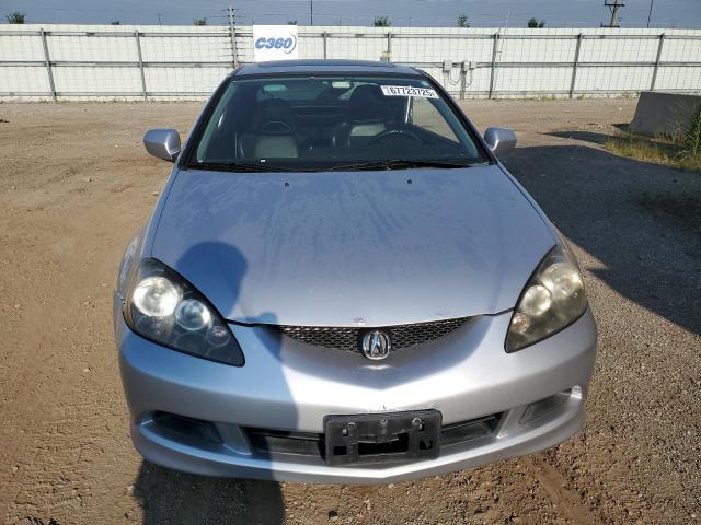 JH4DC54855S004612 - 2005 ACURA RSX SILVER photo 5