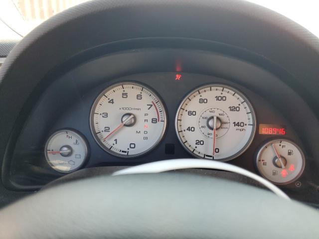 JH4DC54855S004612 - 2005 ACURA RSX SILVER photo 9