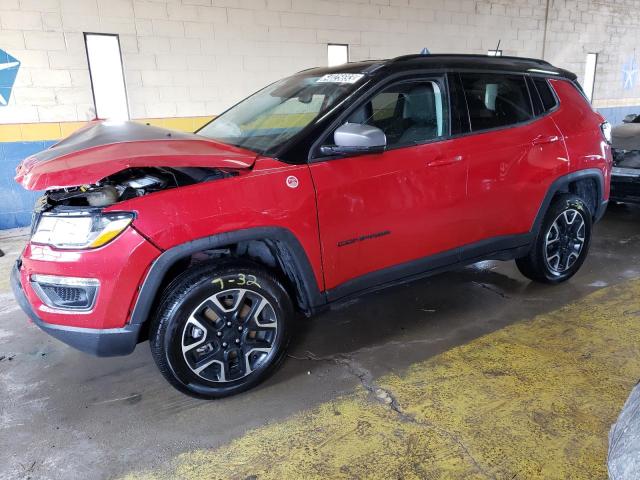 3C4NJDDB4MT512200 - 2021 JEEP COMPASS TRAILHAWK RED photo 1