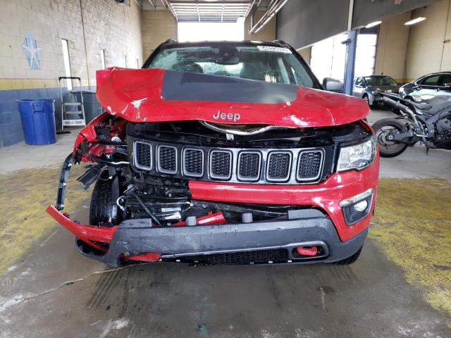 3C4NJDDB4MT512200 - 2021 JEEP COMPASS TRAILHAWK RED photo 5