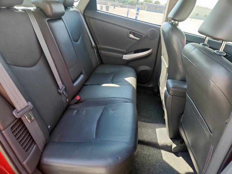 JTDKN3DU5A0147800 - 2010 TOYOTA PRIUS 红色 照片 11