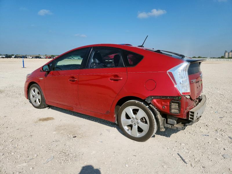 JTDKN3DU5A0147800 - 2010 TOYOTA PRIUS 红色 照片 2