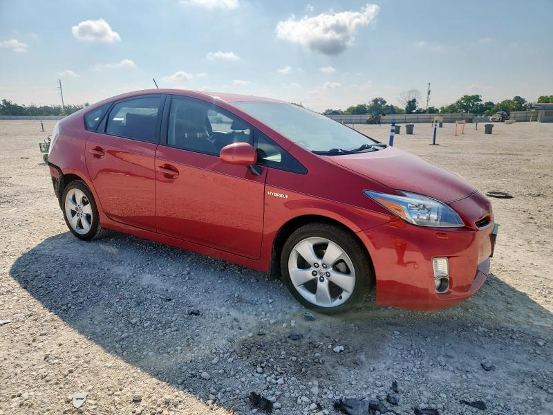 JTDKN3DU5A0147800 - 2010 TOYOTA PRIUS 红色 照片 4