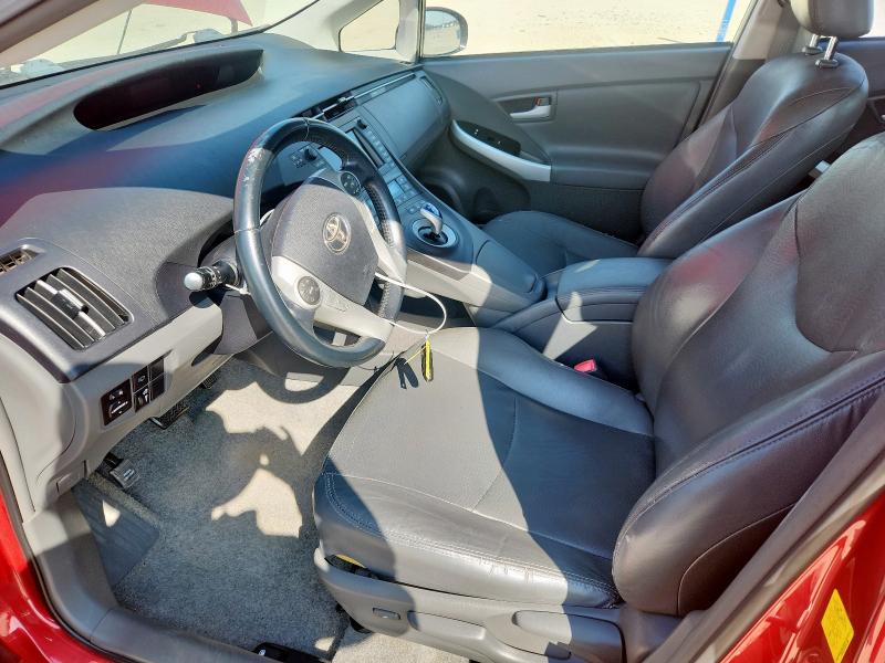 JTDKN3DU5A0147800 - 2010 TOYOTA PRIUS 红色 照片 7