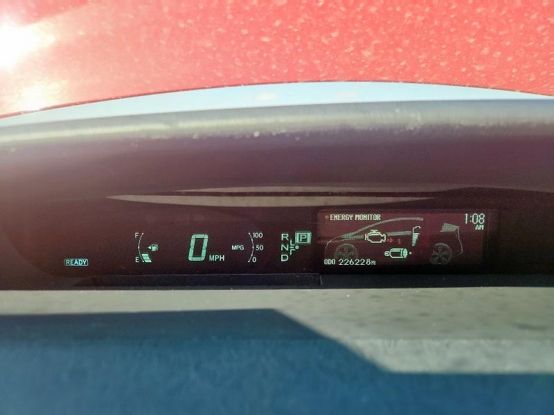 JTDKN3DU5A0147800 - 2010 TOYOTA PRIUS 红色 照片 9