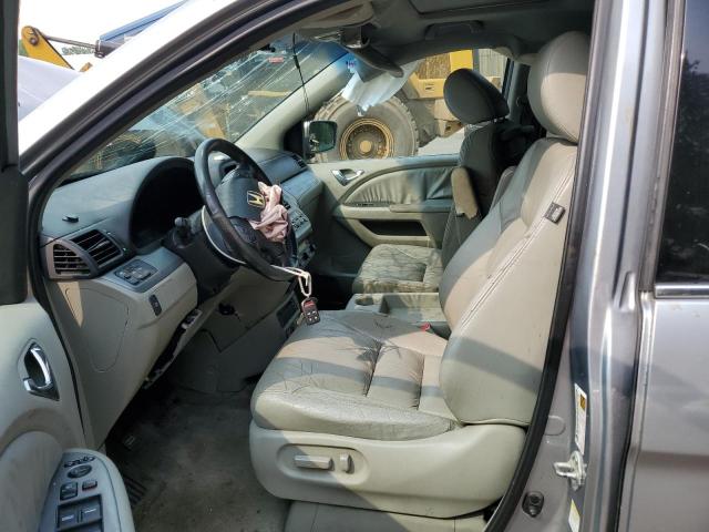 5FNRL38708B116197 - 2008 HONDA ODYSSEY EXL GRAY photo 7