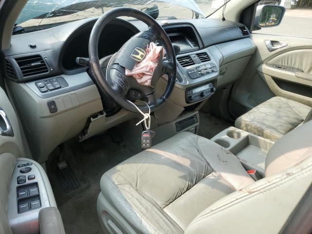 5FNRL38708B116197 - 2008 HONDA ODYSSEY EXL GRAY photo 8