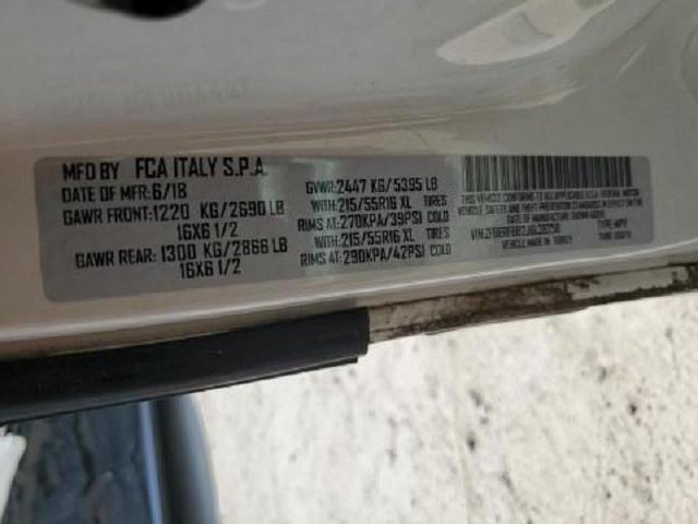 ZFBERFBB2J6L39258 - 2018 RAM PROMASTER SLT Blanc photo 13