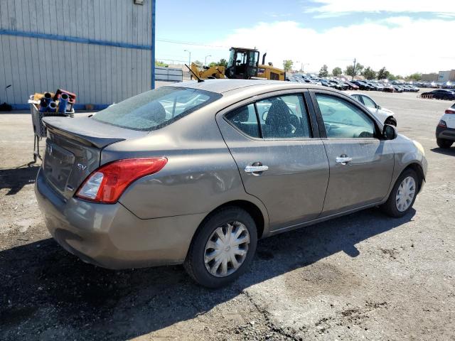 3N1CN7APXDL841564 - 2013 NISSAN VERSA S GRAY photo 3