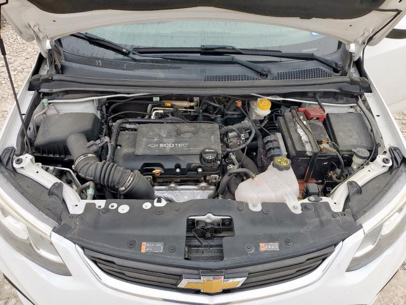 1G1JD5SB0H4171851 - 2017 CHEVROLET SONIC LT 白色 照片 11