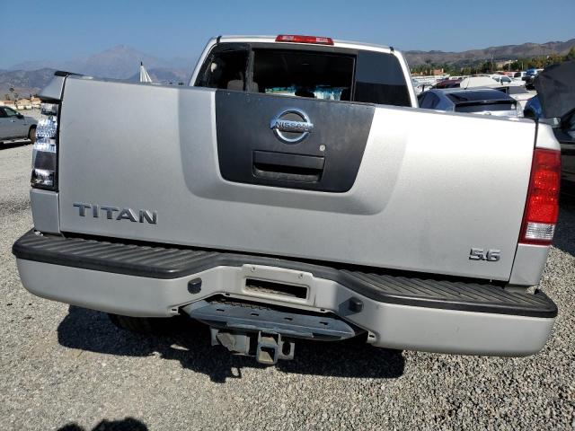 1N6AA07D89N313160 - 2009 NISSAN TITAN XE SILVER photo 6