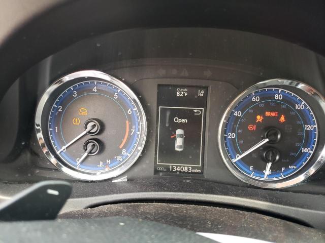 2T1BURHE7HC943909 - 2017 TOYOTA COROLLA L BLUE photo 9