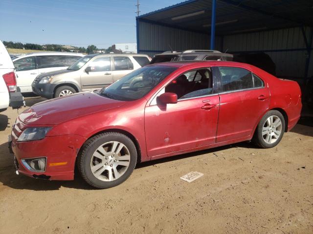 3FAHP0JA7BR184271 - 2011 FORD FUSION SEL RED photo 1