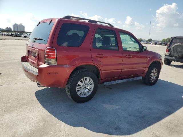 4M2YU56Z16KJ08189 - 2006 MERCURY MARINER RED photo 3