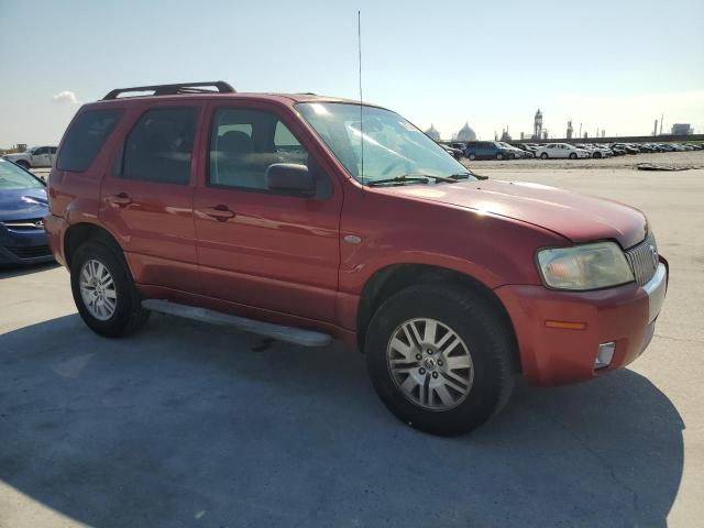 4M2YU56Z16KJ08189 - 2006 MERCURY MARINER RED photo 4