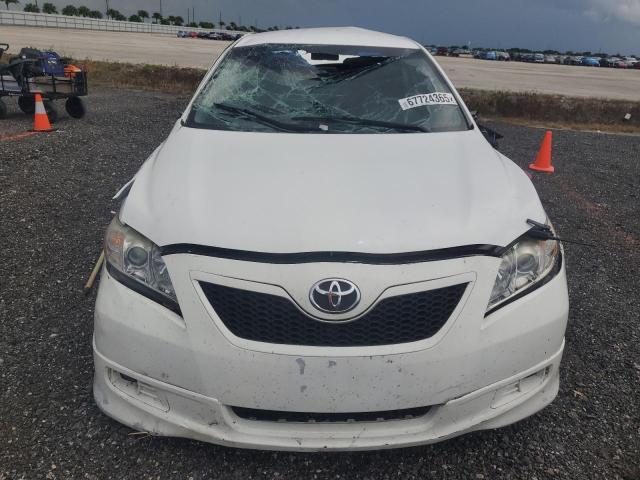 4T1BE46K09U844082 - 2009 TOYOTA CAMRY BASE WHITE photo 5