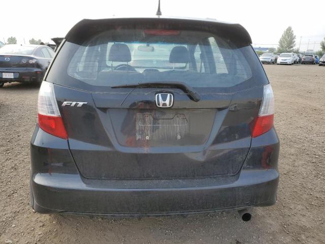 JHMGE8H50AC803324 - 2010 HONDA FIT LX BLACK photo 6