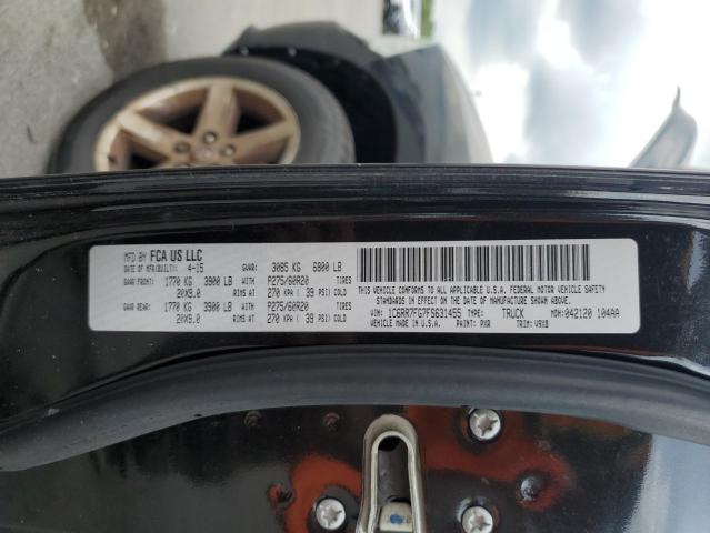 1C6RR7FG7FS631455 - 2015 RAM 1500 ST BLACK photo 12