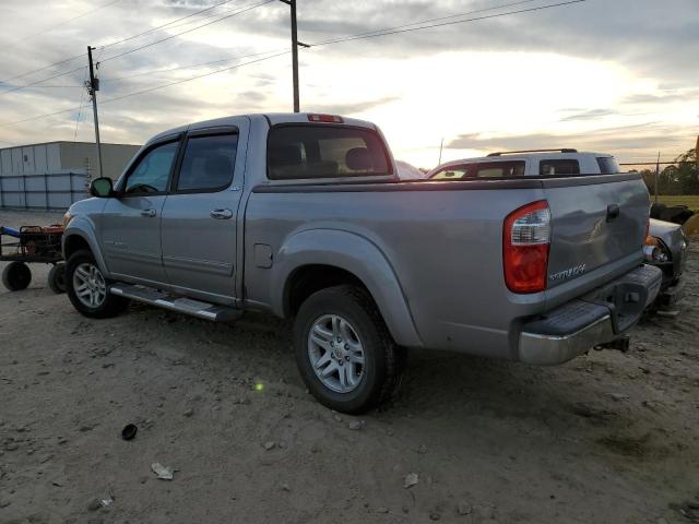 5TBET341X6S555179 - 2006 TOYOTA TUNDRA DOUBLE CAB SR5 SILVER photo 2