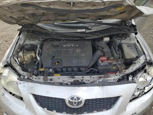 1NXBU4EE0AZ343700 - 2010 TOYOTA COROLLA BASE 银色 照片 11