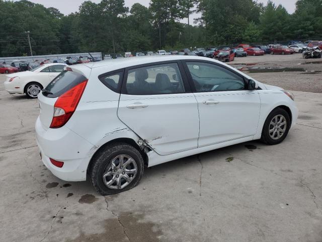 KMHCT5AE1DU129726 - 2013 HYUNDAI ACCENT GLS WHITE photo 3