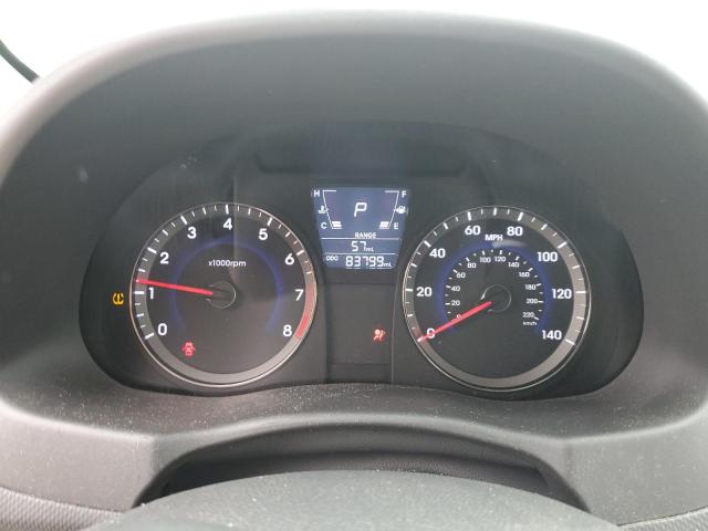 KMHCT5AE1DU129726 - 2013 HYUNDAI ACCENT GLS WHITE photo 9