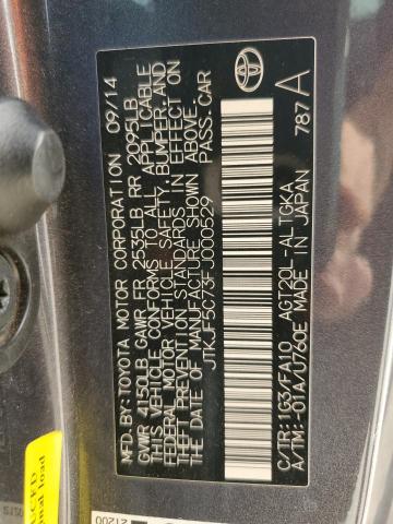 JTKJF5C73FJ000529 - 2015 TOYOTA SCION TC Boz foto 13