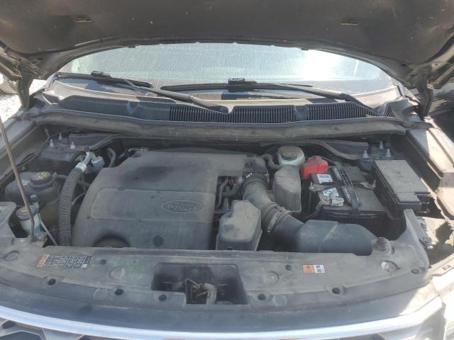 1FM5K8D83HGA02919 - 2017 FORD EXPLORER XLT BLACK photo 12