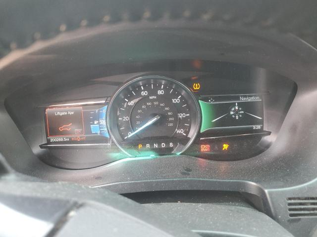 1FM5K8D83HGA02919 - 2017 FORD EXPLORER XLT BLACK photo 9