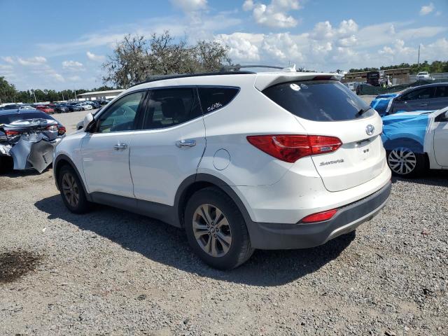 5XYZUDLB7EG156988 - 2014 HYUNDAI SANTA FE S WHITE photo 2
