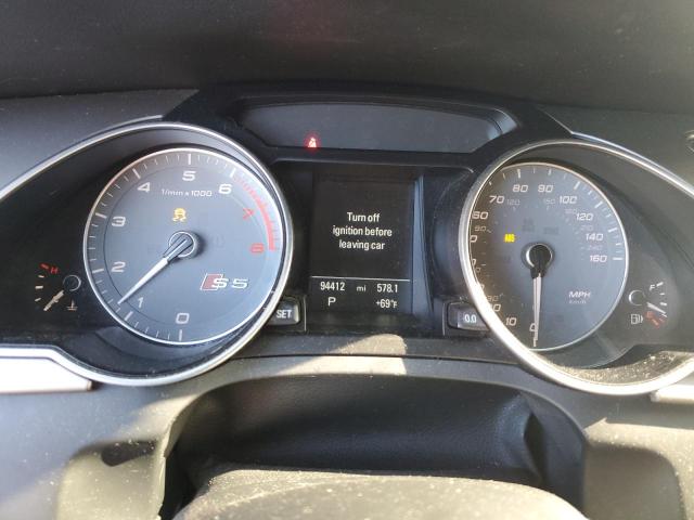 WAUCGAFR8EA053757 - 2014 AUDI S5 PREMIUM PLUS შავი ფოტო 9