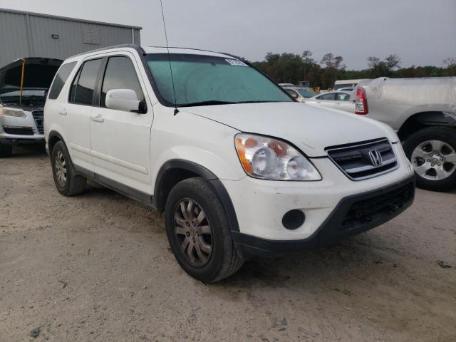 SHSRD78995U304565 - 2005 HONDA CR-V SE WHITE photo 4