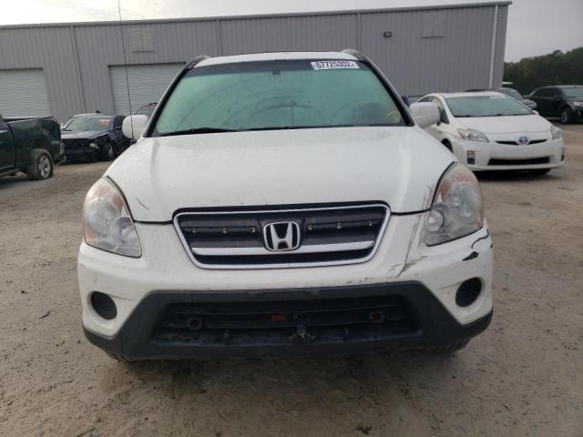 SHSRD78995U304565 - 2005 HONDA CR-V SE WHITE photo 5