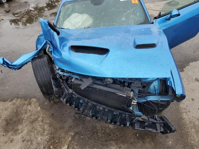 2C3CDZFJ7KH687924 - 2019 DODGE CHALLENGER R/T SCAT PACK BLUE photo 11