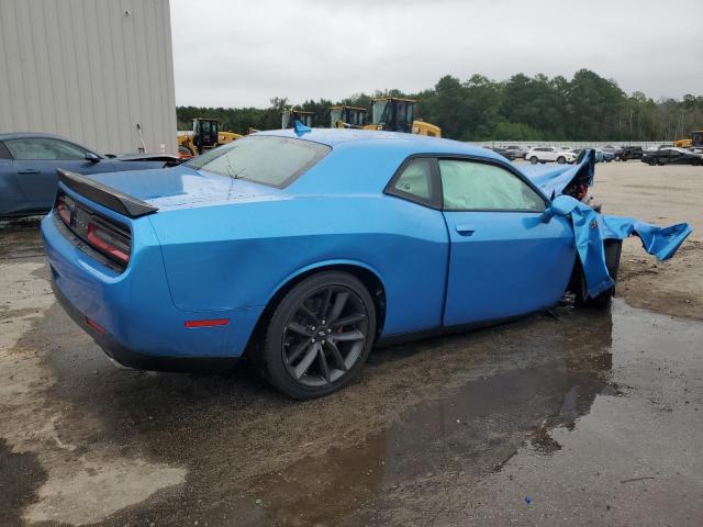 2C3CDZFJ7KH687924 - 2019 DODGE CHALLENGER R/T SCAT PACK BLUE photo 3