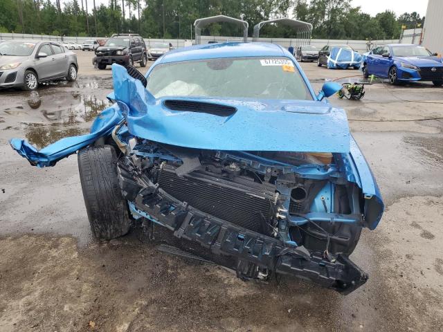 2C3CDZFJ7KH687924 - 2019 DODGE CHALLENGER R/T SCAT PACK BLUE photo 5