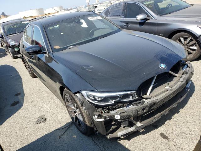 3MW5P7J06M8C02472 - 2021 BMW 330E BLACK photo 4