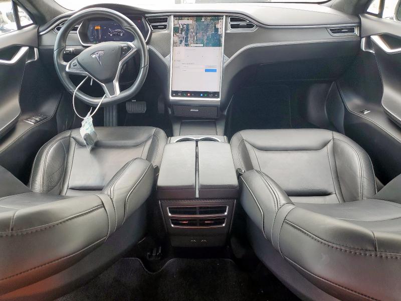 5YJSA1E27GF173001 - 2016 TESLA MODEL S Մոխրագույն լուսանկար 8