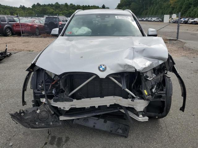 5UXTR9C51KLP94764 - 2019 BMW X3 XDRIVE30I SILVER photo 5