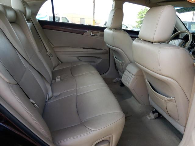 4T1BK3DB8BU406695 - 2011 TOYOTA AVALON BASE Bordo foto 10