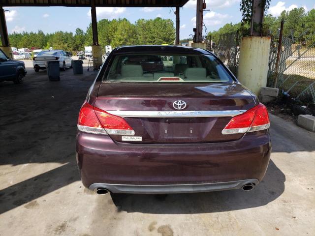 4T1BK3DB8BU406695 - 2011 TOYOTA AVALON BASE Bordo foto 6
