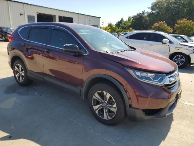 2HKRW6H37KH210785 - 2019 HONDA CR-V LX BURGUNDY photo 4