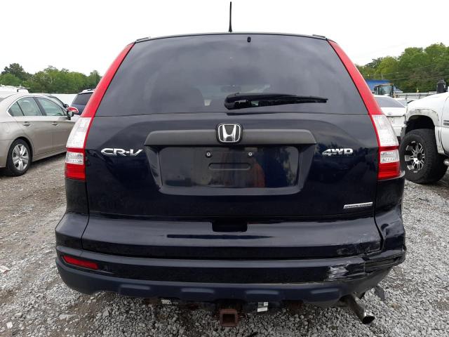 5J6RE4H40BL009851 - 2011 HONDA CR-V SE BLACK photo 6